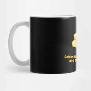 Golden Honeycomb: A Pure and Delicious Treat. Mug